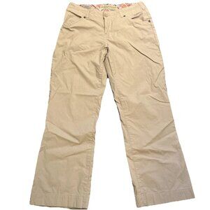 Cabela’s Casual Hiker Pants Women’s Sz 8 Tan Khaki Low Rise Ankle Outdoors Cargo